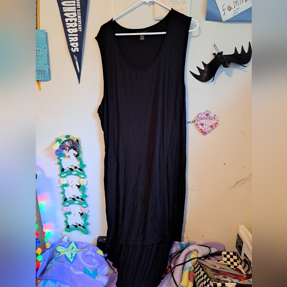 Attention brand, dress.